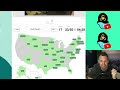 British Guy Tries to Identify all 50 US States WITHOUT Outlines