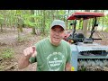 Running the Baumalight MP348 Brush Mulcher with my Kubota B2601 Compact Tractor - MCG Video #237