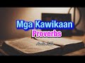 Mga Kawikaan Chapter 6-10(Audio Bible)