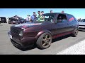 1300HP+ Volkswagen Golf 2 in Action! FASTEST Golf 2 in the World!