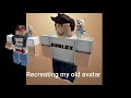 My Roblox Avatar Evolution