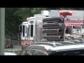 FDNY Engine 67 Act Engine 289 taking up from gas odor