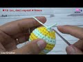 crochet fish keychain🐟, crochet fish pattern, how to crochet  keychain for beginners