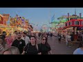 RHEINKIRMES 2024: Largest Fair on the Rhine in Düsseldorf at SUNSET/NIGHT | 4K50fps HDR Walking Tour