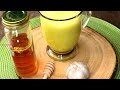 Turmeric Milk | Natural Home Remedy for Cold Cough Congestion | Golden Milk Recipe | Haldi Doodh