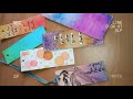 how to make bookmarks/ bookmark coloring with brush Pens