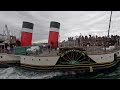 Waverley Paddle Steamer Came To Porthcawl 12-6-24 4K