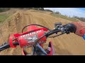 Play Riding the ‘23 CRF250R at Charles City Dirt Riders