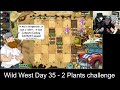 PVZ2 - Wild West Day 35 : Using only 2 plants
