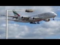 WOW! London Heathrow +60 HEAVY Arrivals Incl. 9 A380s!