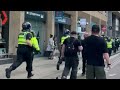 BREAKING NEWS: CHAOS DURING MANCHESTER RIOTS - RIOT POLICE AND ARRESTS MADE