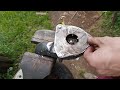 Water pump, do-it-yourself gasoline mower nozzle