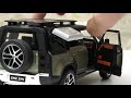 Unboxing of Land Rover Defender 1:24 Scale Diecast Metal Model 💪 | Adult Hobbies