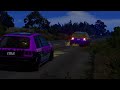 BeamNG Drive - Hatchback Night Race in Russia
