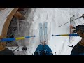 Hut Skiing Icefall Traverse Day 7, Pow on Crust, Canadian Rockies 2024-04-16