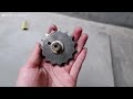 How to Make a Top from Motorcycle Gear | Beyblade Gasing