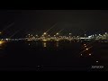 Schiphol landing EasyJet A320 at Night