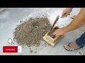 How to Make an Ecological Cement Brick Form