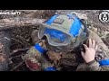 US volunteer treats Ukrainian artillery blast