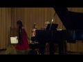 Shreya's piano recital 05-02-2014