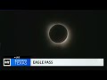 Watch the total solar eclipse reach totality in Eagle Pass, Texas