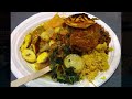 Creole & Caribbean Gumbo Platter | Spicy Vegetable & Mushroom Fries | 