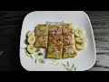 How to make Thai Roti (Thai banana pancake) at home? | No machine need | Thai street pancake