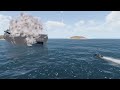 RUSSIAN SHIP CONVOY AMBUSHED BY ATGM! Russian Warship Destroyed By Ukrainian Army | ArmA 3 Gameplay