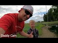 141- FIRE POND!!! Dad vs Son Fishing Challenge! Can he beat me?