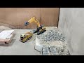 Huina Excavator and bulldozer at home,Huina 1/14 excavator