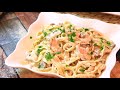 الطعم ولا غلطه!!معكرونة الفوتشيني بالصلصه البيضاء بطريقة افخم المطاعم  Fuchini Pasta
