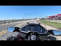 A Ride By Texas Motor Speedway and Rhome, Texas on a Goldwing