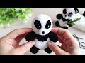 🐼 Cute Yarn Panda 🐼 Pom Pom Panda DIY