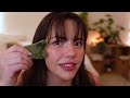 ASMR The BEST Cozy Friend Personal Attention  (skincare, hairbrushing, plucking, noise suppression)