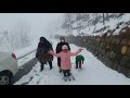 Snowy destination in Siran valley