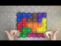 Tetris de cartón reciclado y breve historia sobre Tetris