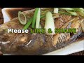 STEAMED FISH RECIPE / SIMPLE & EASY COOKING