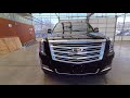 2018 Cadillac Escalade ESV Platinum - BLACK RAVEN