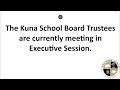 Watch Live: Kuna School District board meeting