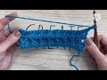 The Waffle Stitch; How to Crochet