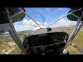 Light Plane TAKE-OFF and LANDING | PILOT POV |