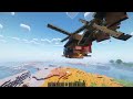 Stable Single-Rotor Helicopter in Minecraft | Valkyrien Skies: Clockwork