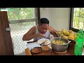 SINIGANG SA MISO NA MAYA-MAYA!!! SANTOL WITH PATIS AT SILI!!! Filipino Food. Mukbang. Philippines.