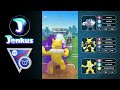 *LEGACY* SHADOW ALAKAZAM TRAPS STEEL TYPES IN THE GREAT LEAGUE REMIX CUP | GO BATTLE LEAGUE