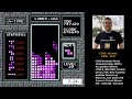 NES Tetris :: 2nd maxout / 1st on stream