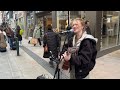 GROUP DANCES TO ‘SHUT UP AND DANCE’ | AMAZING MOMENT BUSKING