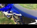 2005 wr450f cold start (fmf powerbomb/q4 slip on)