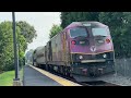 MBTA Commuter Rail on the Newburyport/Rockport Line - July 2023