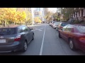 Vintage Toronto-Cycling along Harbord to Downtown in the Fall of November 2014