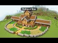 Minecraft: Circle Survival Base Tutorial🏠